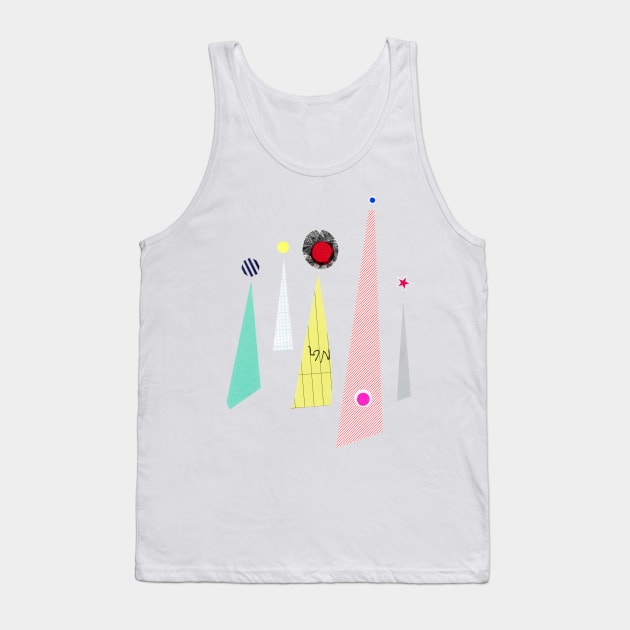 Abstract 001 Tank Top by Cassia